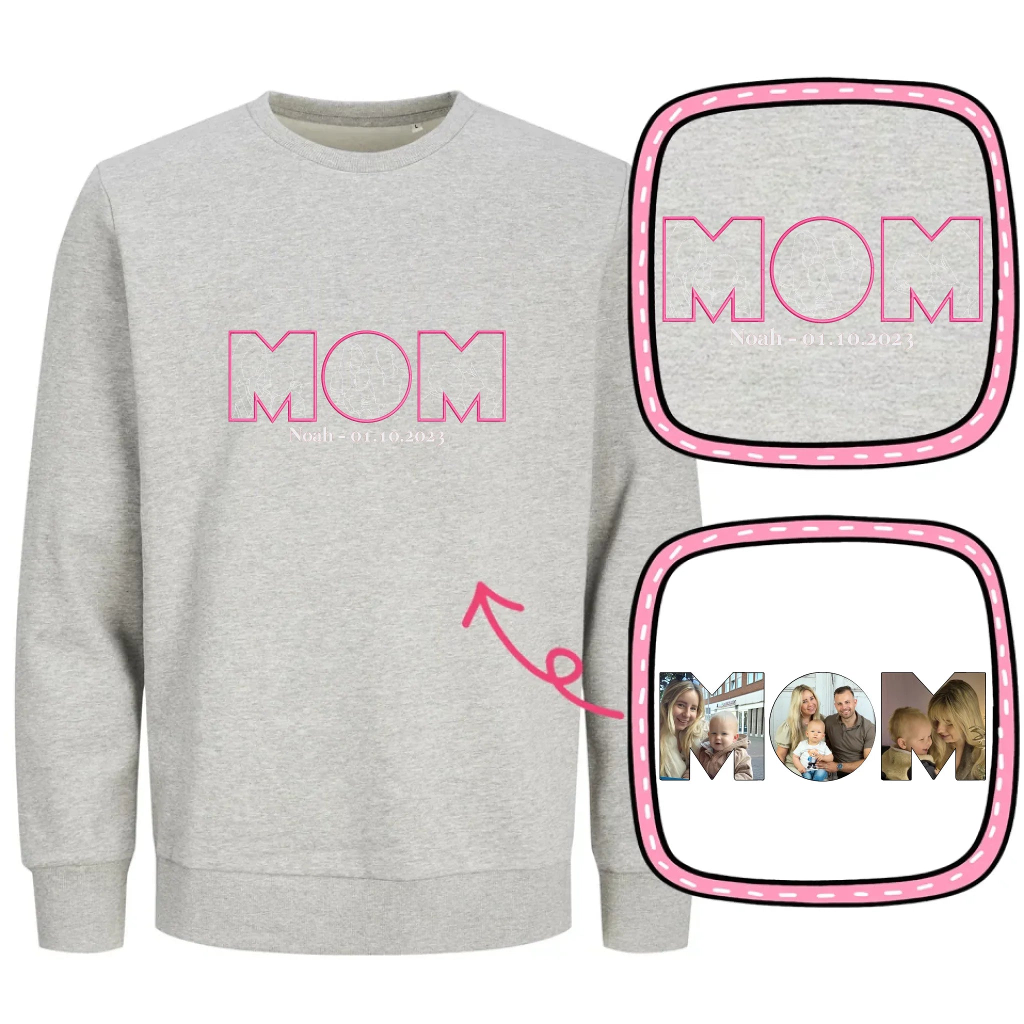 Sweatshirt-Grey