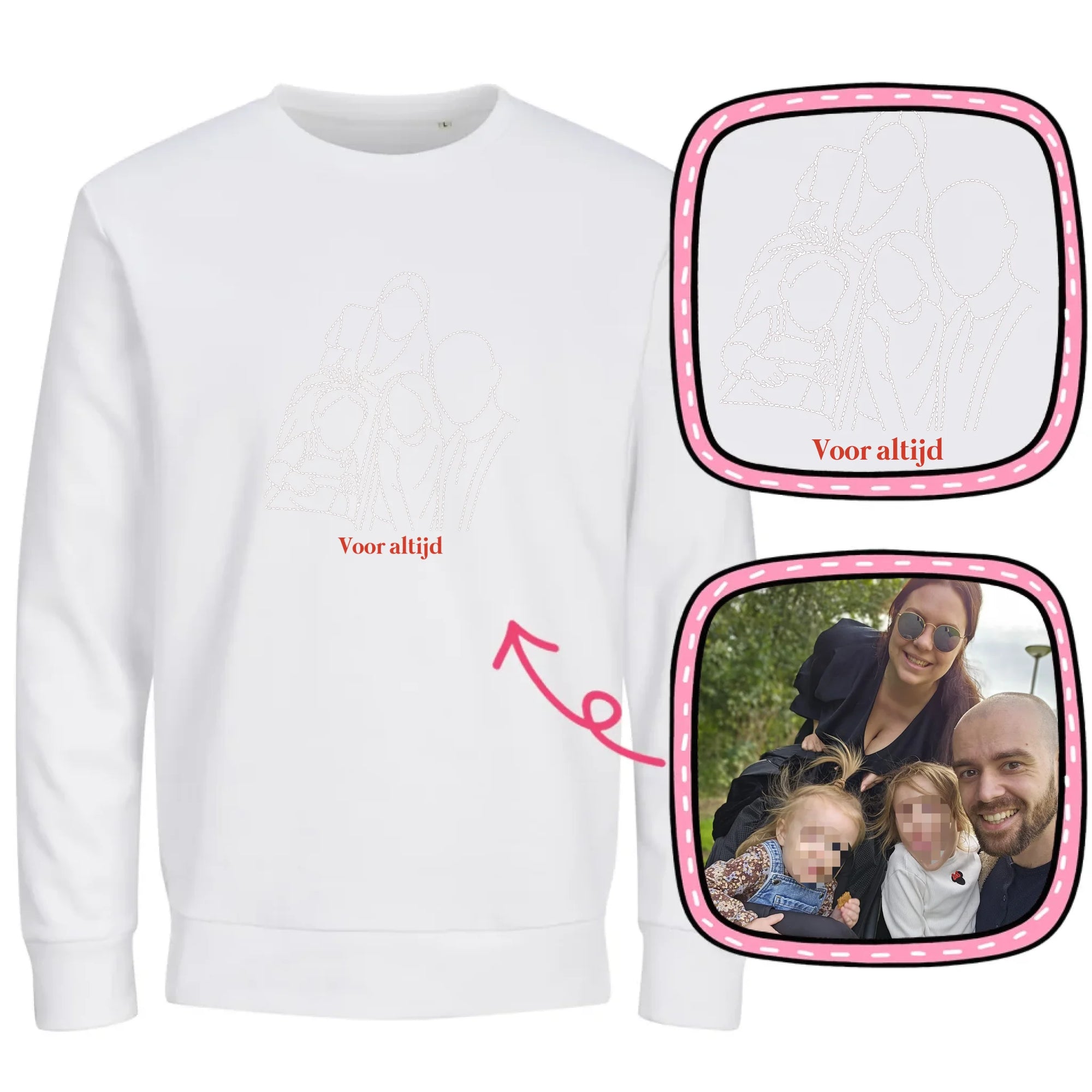 Sweatshirt-White