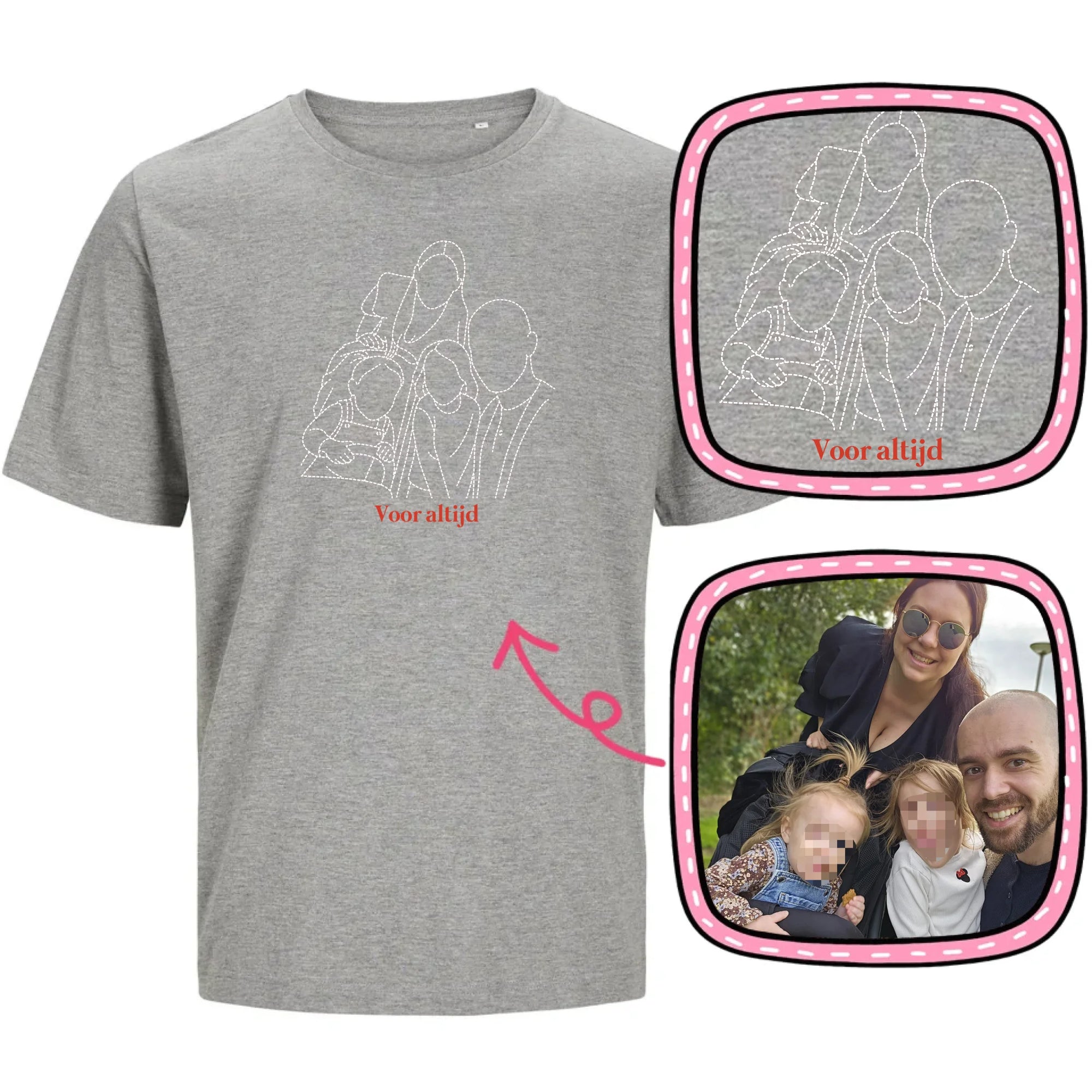 T-Shirt-Grey