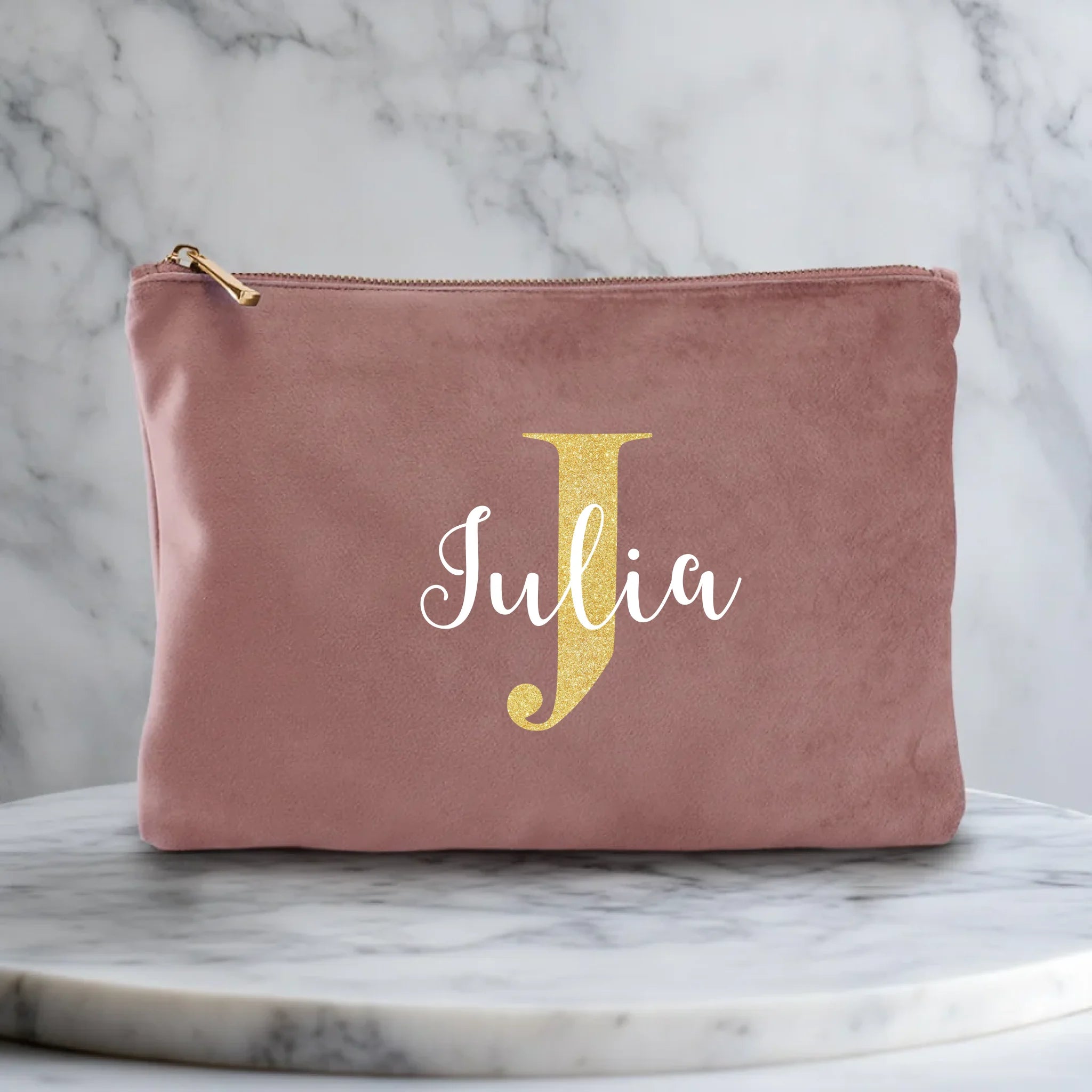 Velvet Bag - Rose Medium1