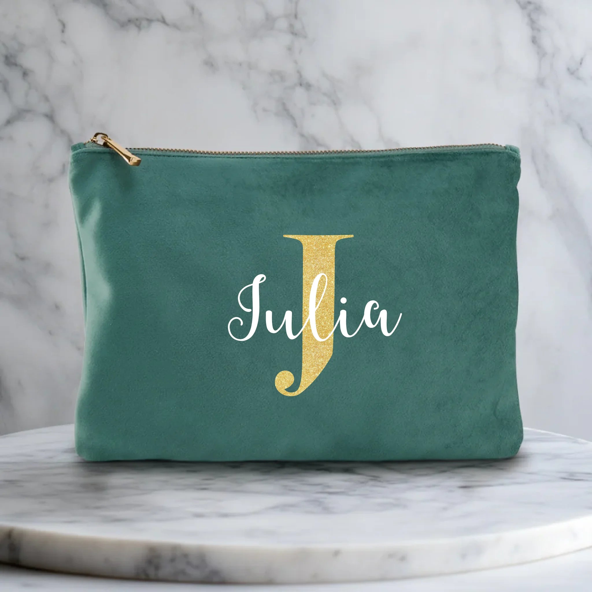 Velvet Bag - Jade Medium1