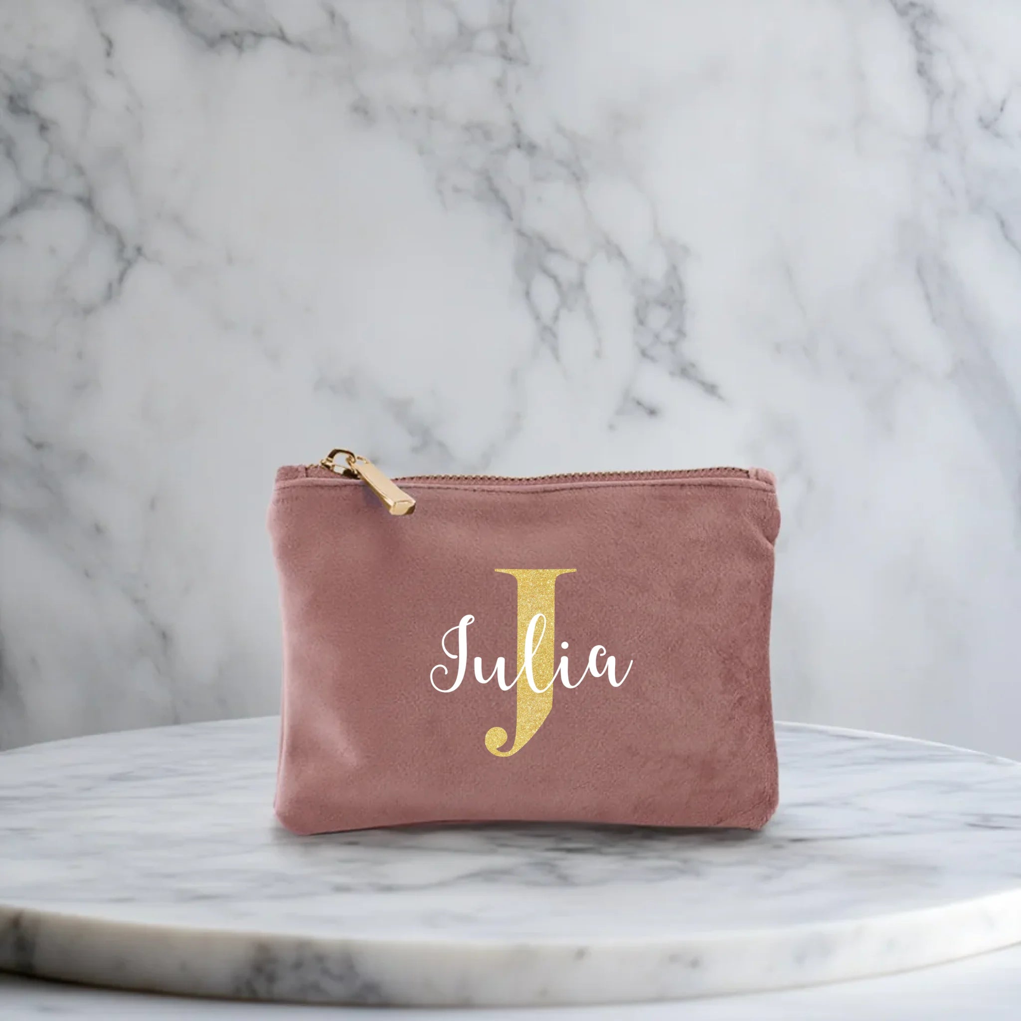 Velvet Bag - Rose Small1