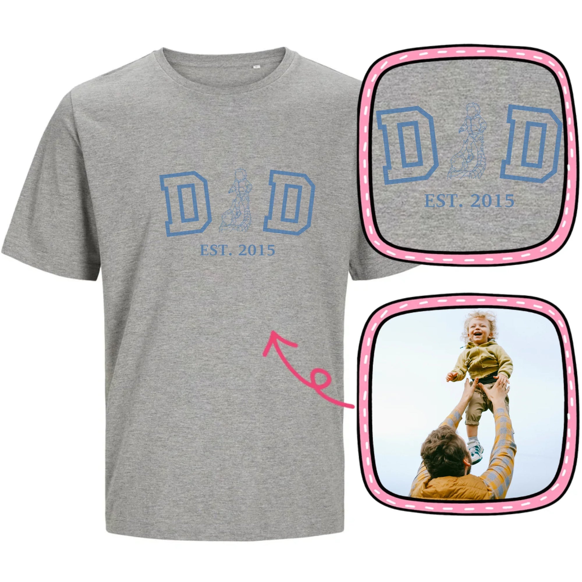 T-Shirt-Grey