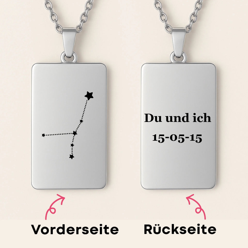 Star Mock-up Silver German