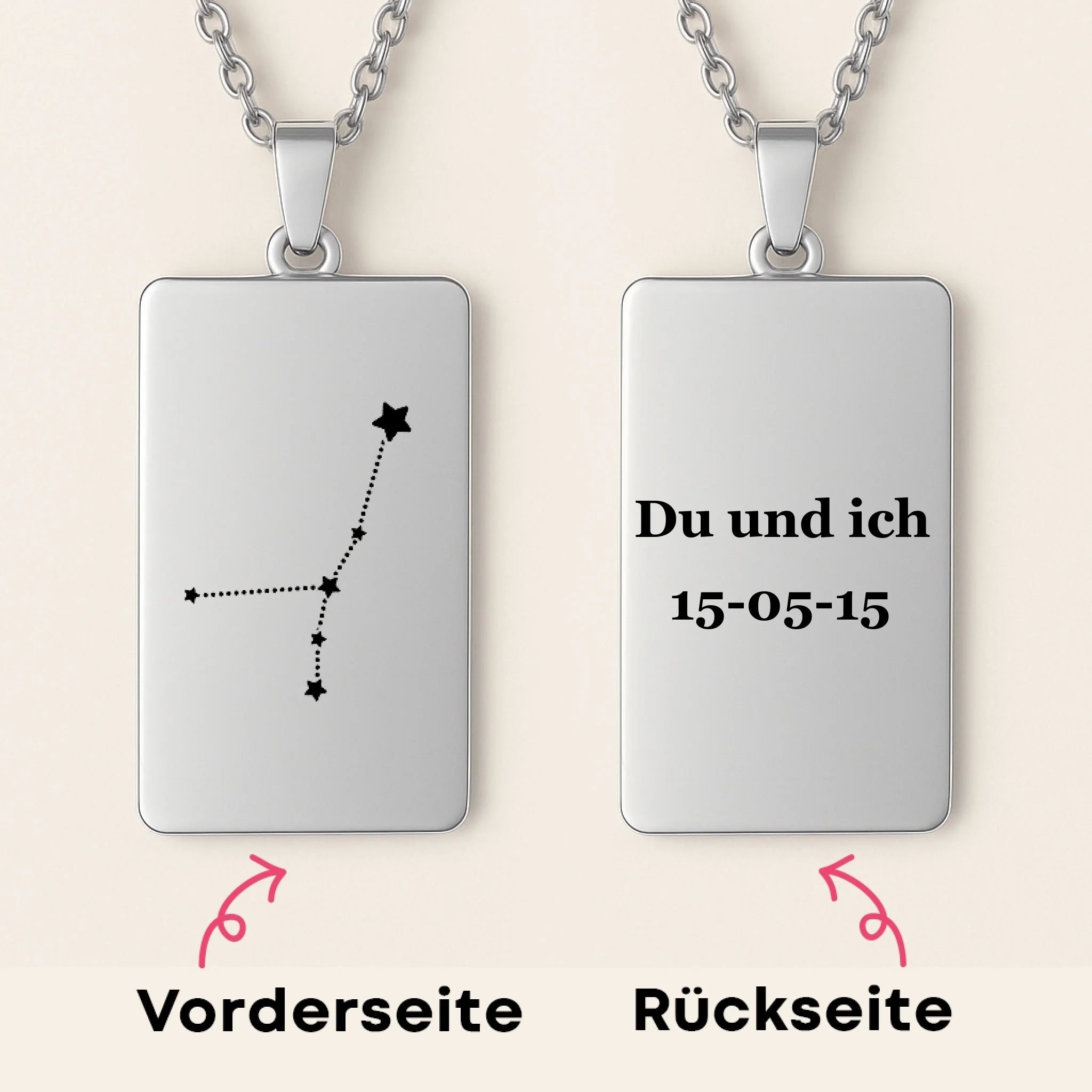 Star Mock-up Silver German
