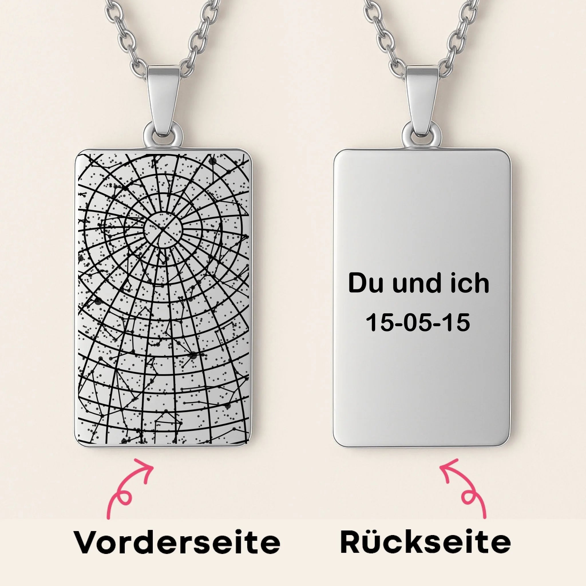 Star Mock-up Silver German