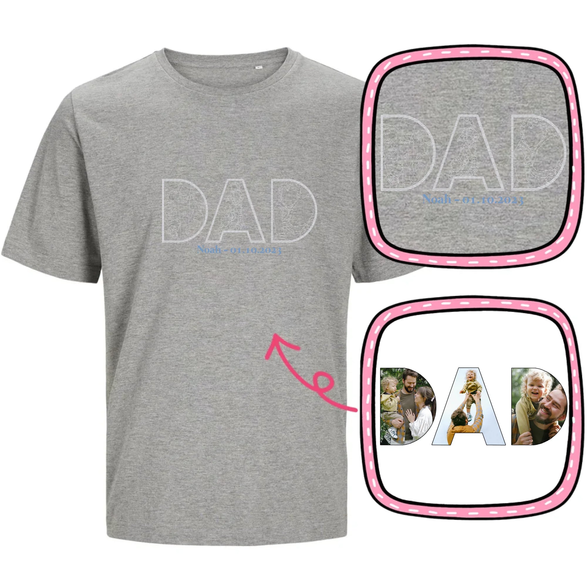 T-Shirt-Grey