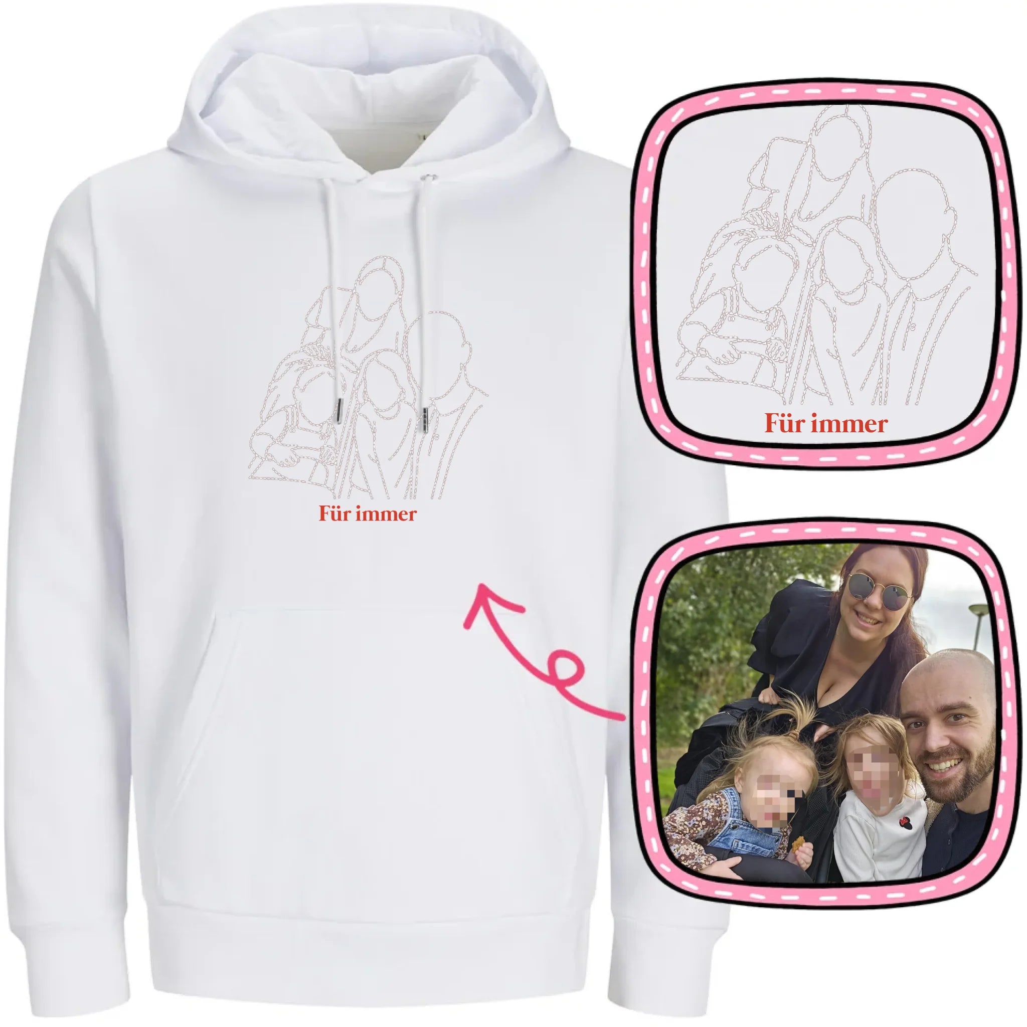 Hoodie-DoublePreview White